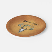 魚釣り狩り50th誕生日パーティー ペーパープレート (アングル)