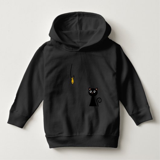 魚釣り猫 トドラーTシャツ (正面)