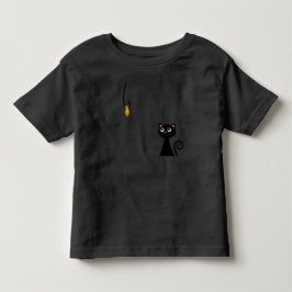 魚釣り猫 トドラーTシャツ