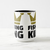 魚釣り王の王冠 マグカップ (中央)