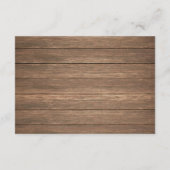 魚釣り男の子のシャワー書要求の挿入 エンクロージャーカード (裏面)