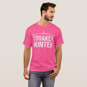 魚釣り男性へクローカーハンター Tシャツ (正面フル)