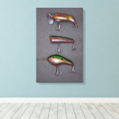 魚釣り病 キャンバスプリント (インサイチュ (ウッドフロア))