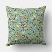 魚釣り病 クッション (裏面)