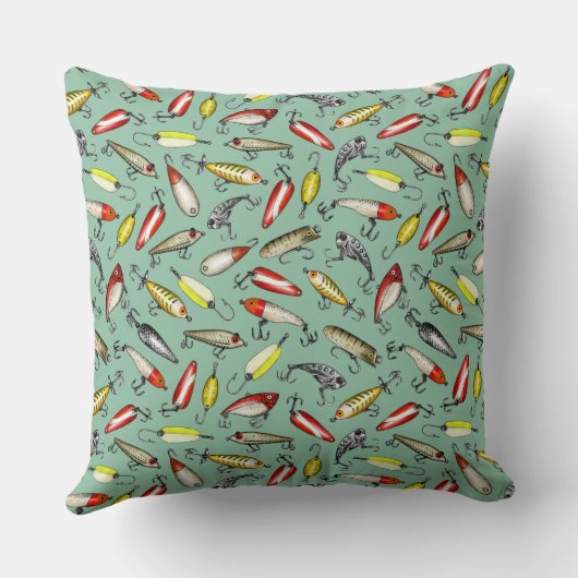 魚釣り病 クッション (裏面)