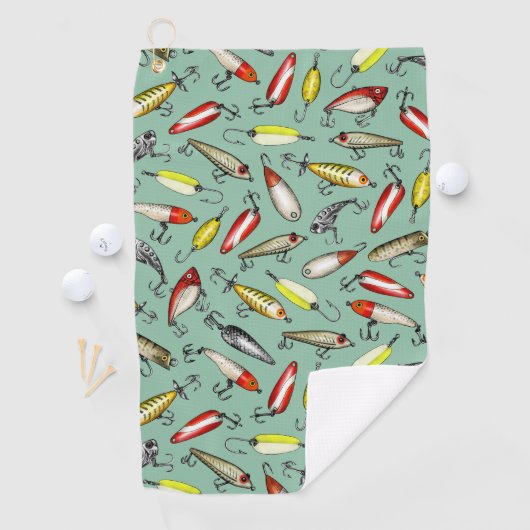 魚釣り病 ゴルフタオル (インサイチュ)