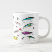 魚釣り病 ジャンボコーヒーマグカップ (右)