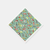 魚釣り病 スタンダードカクテルナプキン (角)