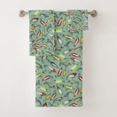 魚釣り病 バスタオルセット (インサイチュ)