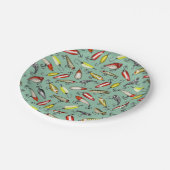 魚釣り病 ペーパープレート (アングル)