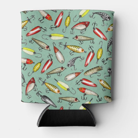 魚釣り病 缶クーラー (正面)