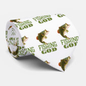 魚釣り神 ネクタイ (ロール)