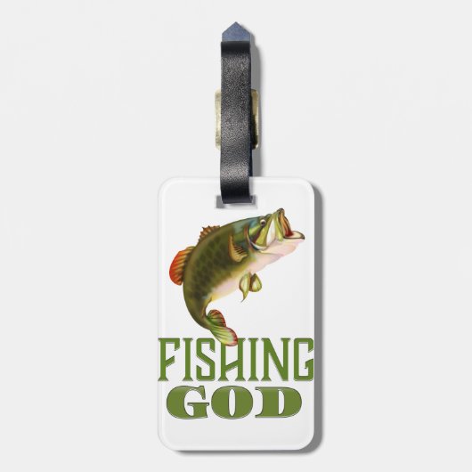 魚釣り神 ラゲッジタグ (裏面縦)