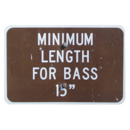 魚釣り符号、最小ベース長 マグネット