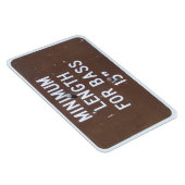 魚釣り符号、最小ベース長 マグネット (右側)