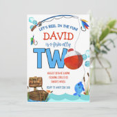 魚釣り第2バースデーボーイパーティーO-fish-ally 招待状 (スタンド正面)