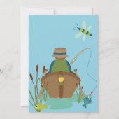 魚釣り第2バースデーボーイO-fish-ally招待状 招待状 (裏面)