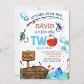 魚釣り第2期誕生日ボーイO-fish同盟 招待状 (正面)