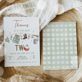 魚釣り第2誕生日O-Fish-Ally二誕生日 招待状