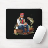 魚釣り素晴らしを再びおもしろいByb魚釣りユーモアT マウスパッド (マウス)