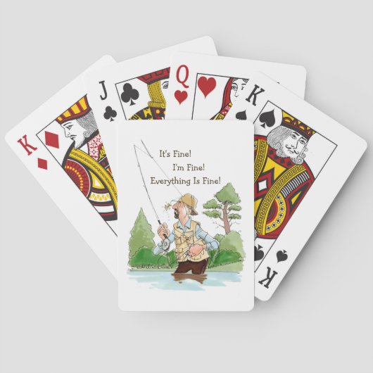 魚釣り素晴らしトランプ トランプ (裏面)