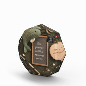 魚釣り素朴をテーマにした妊娠の発表 フォトブロック (右)