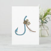 魚釣り結び目 招待状 (スタンド正面)