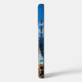 魚釣り網がビーチ上で乾燥 Case-Mate iPhoneケース (裏面 / 左)