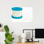 魚釣り線 ポスター