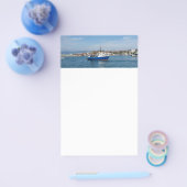 魚釣り船が海に向かう チラシ (シングル)