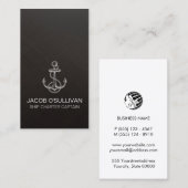 魚釣り船ボートチャーターキャプテン 名刺 (正面/裏面)