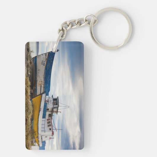 魚釣り船 キーホルダー (裏面)