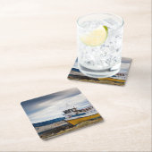 魚釣り船 スクエアペーパーコースター (インサイチュ)