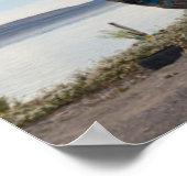 魚釣り船 ポスター (角)