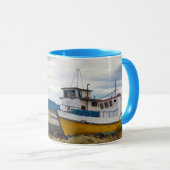 魚釣り船 マグカップ (正面右)