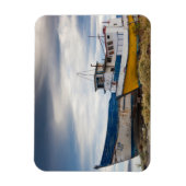 魚釣り船 マグネット (縦)