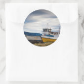 魚釣り船 ラウンドシール (バッグ)