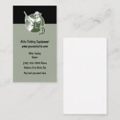 魚釣り装置のテーマ 名刺 (正面/裏面)