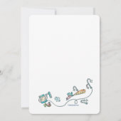 魚釣り要素招待状 招待状 (裏面)