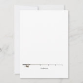 魚釣り要素招待状 招待状 (裏面)