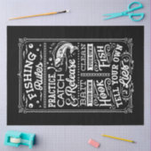 魚釣り規則 薄葉紙 (クラフト)