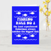 魚釣り規則No 2 カード (黄色い花)