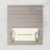 魚釣り誕生日またはベビーシャワーテーブルテントサイン プレイスカード (外部開封)