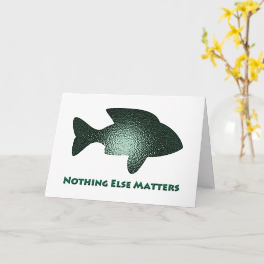 魚釣り誕生日カードのカスタマイズ カード (黄色い花)