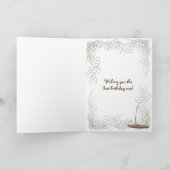 魚釣り誕生日パパ カード (内部)