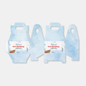 魚釣り誕生日パーティーの好意ボックス フェイバーボックス (折り畳みなし)