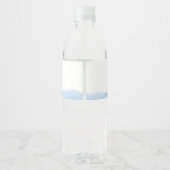 魚釣り誕生日パーティーウォーターボトルラベル ペットボトルラベル (裏面)