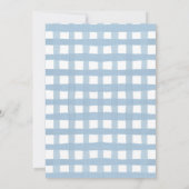 魚釣り誕生日パーティーボーイオフィッシュ – 同盟国誕生日 招待状 (裏面)