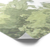 魚釣り誕生日会ウェルカムサイン ポスター (角)