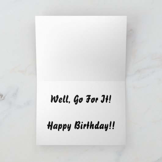 魚釣り誕生日 カード (内部)